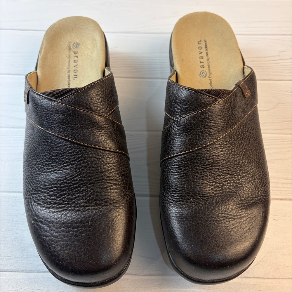 Genuine Leather Clogs Comfort Slipons /Mules